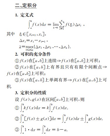 考研数学公式