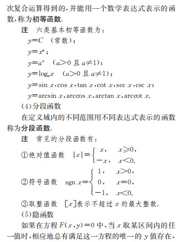 考研数学公式