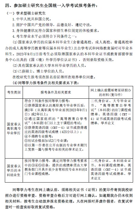 上海电力大学2023年招收攻读硕士学位研究生招生简章
