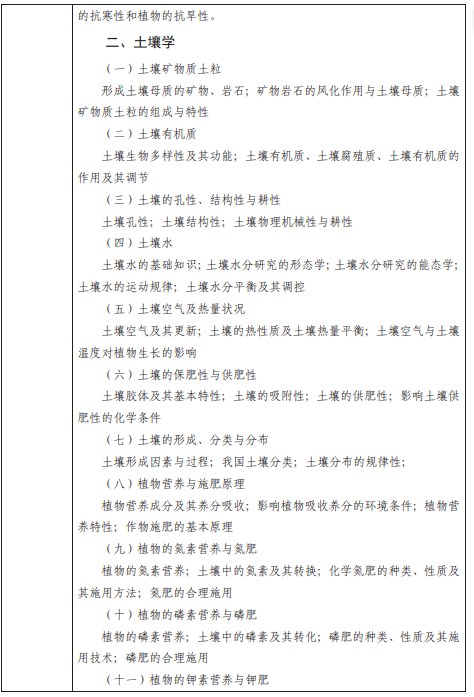 西南科技大学2023年硕士自命题考试大纲