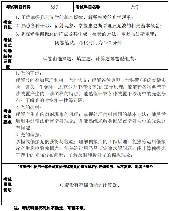 江苏科技大学2024年招收攻读硕士学位研究生考试大纲